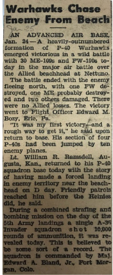 79th-FG-24-January-1944-newspaper-article.-Conrad-J.-Erdman-collection-via-Donald-Erdman