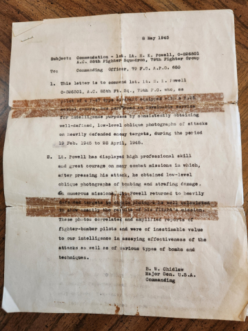 85th-FS-Harry-K.-Powell-commendation.-Harry-K.-Powell-collection-via-his-family