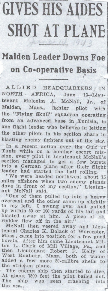 85th-FS-Malcolm-McNall-June-14-1943-article.-Malcolm-McNall-colleciton-via-Mike-McNall