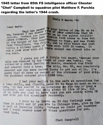 85th-FS-Matthew-F.-Purchla-1945-letter-from-Chester-Campbell.-Matthew-F.-Purchla-collection-via-his-family