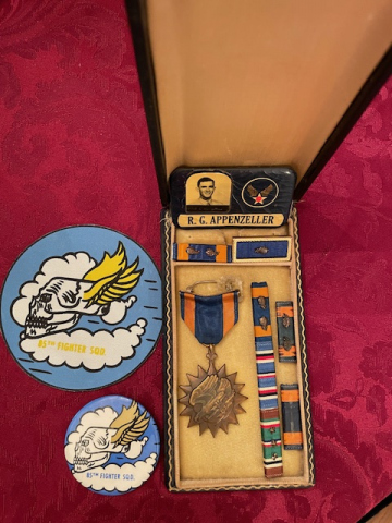 85th-FS-Robert-G.-Appenzeller-medals-and-patches.-Robert-G.-Appenzeller-collection-via-his-family