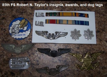 85th-FS-Robert-N.-Taylor-insignia-and-awards-via-Kirk-Quaintance