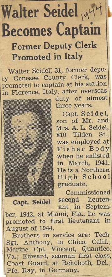 85th-FS-Walter-J.-Seidel-newspaper-article-about-promotion-to-CPT-via-his-family
