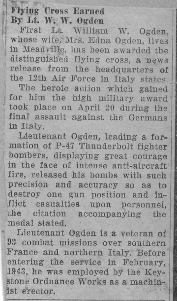 85th-FS-William-W.-Ogden-1944-newspaper-article-about-his-DFC-via-his-family-2