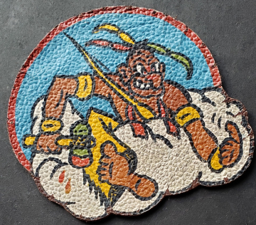 86th-FS-Comanche-insignia-painted-by-Joseph-Waldron-for-his-son.-Joseph-Waldron-collection-via-his-family