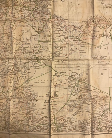 86th-FS-Jack-John-Kauffman-silk-scarf-survival-map.-Jack-H.-Kauffman-collection-via-his-family