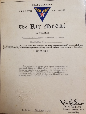 86th-FS-Raymond-William-Moore-Air-Medal.-Raymond-W.-Moore-collection-via-his-family