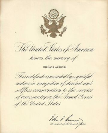 86th-FS-Richard-Ascenzi-Service-Recognition-Certificate-JFK-via-his-family