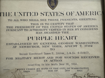 87th-FS-Damon-E.-Adkins-Purple-Heart-award-via-his-family