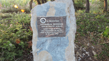 87th-FS-Russell-Keith-Jennings-memorial-in-France-via-Phillippe-Biolley