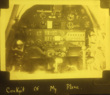 87th-FS-Stanley-J.-Shaffers-P-40-cockpit.-Stanley-J.-Shaffer-collection-via-his-family