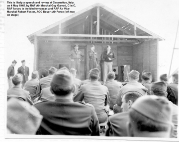 British Air Marshall Making Farewell Speech