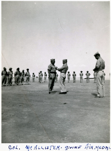 Col.-McAllister-giving-Air-Medal.-Wyman-D.-Anderson-collection-via-his-family