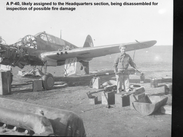 P-40-disassembled-for-inspection-individual-unknown.-Montie-Whittenberg-collection-via-Ron-Whittenberg