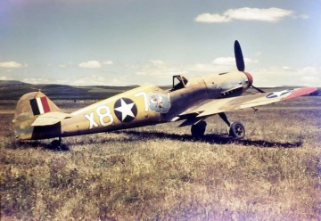 87th-FS-captured-Bf-109-named-Irmgard.-Jack-Cook-collection