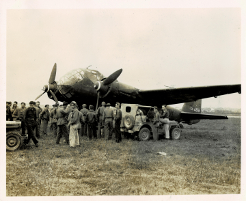 Ju-188-that-flew-Pierre-Laval-to-Horsching-Airbase-Linz-Austria-in-Aug.-1945.-George-I.-Nadvornik-collection
