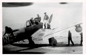 Unidentified-individuals-on-German-Ju-87.-Edward-O.-McDonnell-collection-via-the-McDonnell-Barry-family