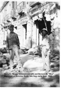 1_85th-FS-Biggy-Harry-Ebbesen-Gun-Camera-Section-and-Moe-Bernard-Glassman-QM-SupplyMessina-Sicily.-James-Conno-rs-collection-via-John-Connors