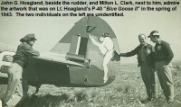 1_85th-FS-John-Hoagland-hand-on-rudder-and-Milton-Clark-next-to-him-by-Hoaglands-P-40-X16.-Jacob-Schoellkopf-collection-via-Ian-Lyn