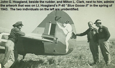 1_85th-FS-John-Hoagland-hand-on-rudder-and-Milton-Clark-next-to-him-by-Hoaglands-P-40-X16.-Jacob-Schoellkopf-collection-via-Ian-Lyn
