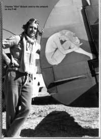 85th-FS-Charles-Bolack-by-his-P-40s-artwork.-Richards-Hoffman-collection-via-Hogue-and-Whittenberg