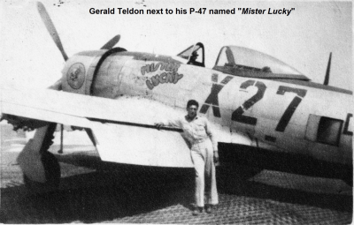 85th-FS-Gerald-Teldon-next-to-his-P-47-MISTER-LUCKY.-Mac-Guthrie-collection-via-Lois-Guthrie-Copy