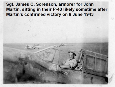 85th-FS-James-C.-Sorenson-armorer-for-John-Martin-in-his-P-40.-Montie-Whittenberg-collection-via-Ron-Whittenberg-Copy