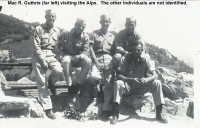 85th-FS-Mac-R-Guthrie-far-left-with-friends-at-Alps.-Mac-Guthrie-collection-via-Lois-Guthrie-Copy