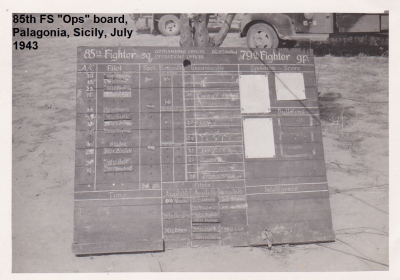 85th-FS-Ops-board-Palagonia-July-1943.-Robert-Kelley-collection-via-Peter-Kelley