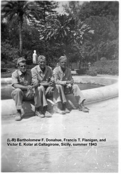85th-FS-armorers-Bartholomew-Donahue-Francis-Flanigan-and-Victor-Kolar-in-Caltagirone-Sicily.-James-Connors-collection-via-John-Connors1