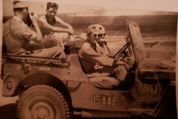 85th-FS-Buchanan-Burns-Mullen-and-Robinson-heading-for-town.-Samuel-L.-Say-collection-via-family