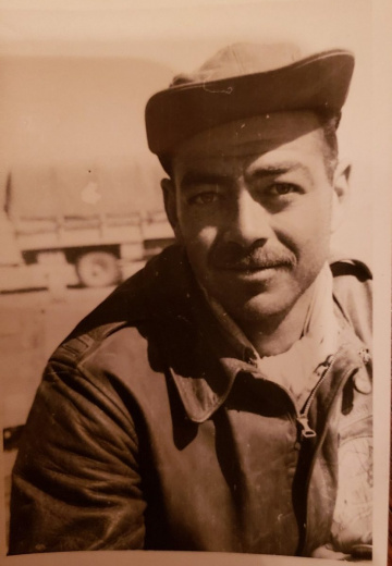 85th-FS-pilot-Robert-Taylor-roommate-of-Samuel-Say-from-LG-174-to-Sicily.-Samuel-L.-Say-collection-via-family