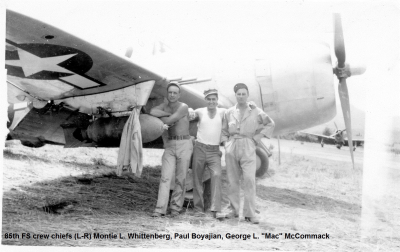 85th-FS-Crew-Chiefs-L-R-Montie-Whittenberg-Paul-Boyajian-George-McCommack.-Montie-Whittenberg-collection-via-Ron-Whittenberg