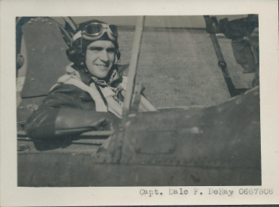 85th-FS-Dale-DeHay-in-P-40-cockpit.-Henry-O.-Tomlin-collection-via-Jeanette-Tomlin