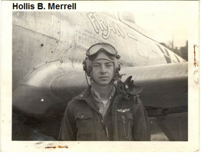 85th-FS-Hollis-B.-Merrell-beside-P-47-FRAN-III.-AFHRA-photograph