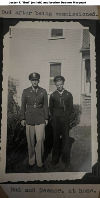 85th-FS-Lester-F.-Marquart-on-left-and-brother-Deemer.-Lester-F.-Marquart-collection-via-his-family