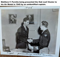 85th-FS-Matthew-F.-Purchla-receiving-OLC-in-1945.-Matthew-F.-Purchla-collection-via-his-family