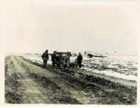 85th-FS-members-plowing-airstrip-at-Fano-Italy.-George-I.-Nadvornik-collection