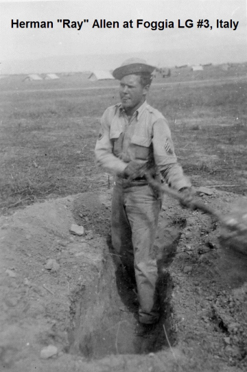 86th-FS-Herman-Ray-Allen-digging-slit-trench-at-Foggia-LG-3-Italy-Oct.-1943.-Donald-E.-Neberman-collection-via-his-family-