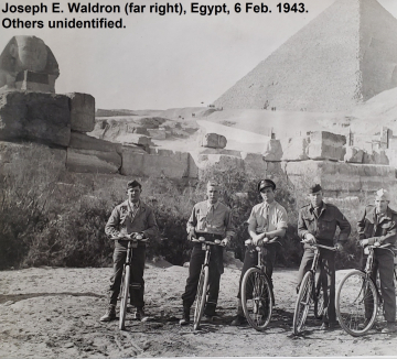 86th-FS-Joseph-E.-Waldron-far-right-others-unidentified-taken-6-Feb.-1943.-Joseph-Waldron-collection-via-his-family