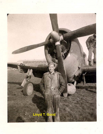 86th-FS-Lloyd-T.-Good-in-front-of-P-47-possibly-at-Capodichino-Airdrome.-Lloyd-T.-Good-collection-via-Laurie-Olds