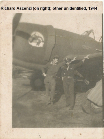 86th-FS-Richard-Ascenzi-on-right-beside-P-47-1944-via-the-Richard-Ascenzi-family