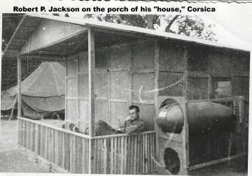 86th-FS-Robert-P.-Jackson-outside-his-house-on-Corsica.-Robert-P.-Jackson-collection-via-his-family