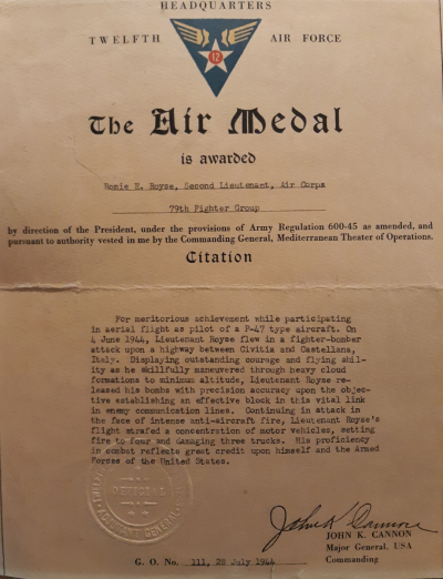 86th-FS-Romie-R.-Royse-Air-Medal-via-the-Royse-family