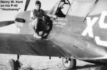 86th-FS-Henry-W.-Kent-on-his-P-40-Hootnanny.-Henry-Kent-collection-via-his-family