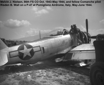 86th-FS-Melvin-Nielsen-and-Risden-Wall-at-Pomigliano-Italy-1944.-Jack-Renfro-collection-via-Steve-Renfro