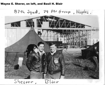 86th-FS-Wayne-E.-Sherer-on-left-and-Basil-H.-Blair.-Basil-H.-Blair-collection-via-Alan-Blair