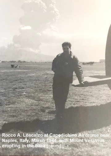 1_87th-FS-Rocco-Loscalzo-at-Capodichino-Airdrome-Italy-March-1944-Mt.-Vesuvias-erupting.-Rocco-Loscalzo-collection-via-Frank-Loscalzo