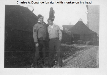 87th-FS-Charles-A.-Donahue-on-right-with-monkey-on-head.-Charles-A.-Donahue-collection-via-his-family