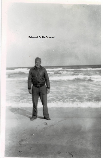 87th-FS-Edward-O.-McDonnell-at-beach.-Edward-O.-McDonnell-collection-via-the-McDonnell-Barry-family